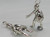Postman Mailman sterling silver charm .925 Mail Man charms additional view
