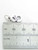Number 8 Eight sterling silver charm .925 Numbers charms pendants A1 size example