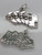 Royal Flush Poker sterling silver charm .925 Card Games charms additional view