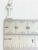 Roman Numeral Number 1 sterling silver charm .925 I Numerals charms detail