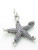 Starfish sterling silver charm .925 Seaside Holiday Beach charms additional view