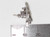 Tug Boat sterling silver charm .925 Tugs Boats charms side view