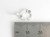 Letter C Initial sterling silver charm .925 Letters charms Style 6 detail