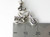 Moose on Motorbike sterling silver charm .925 x 1 Motorcycle charms side view