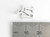 Letter N Initial sterling silver charm .925 Letters charms Style 6 detail