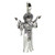 Jesus sterling silver pendant .925 Holy Pendants