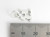 Letter R Initial sterling silver charm .925 Letters charms Style 6 detail