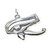 Eye Of Horus sterling silver charm .925 x 1 Egyptian Egypt charms additional view