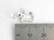 Letter U Initial sterling silver charm .925 Letters charms Style 6 detail