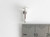 Letter U Initial sterling silver charm .925 Letters charms Style 6 size example