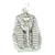 Tutankhamun Pharaoh sterling silver heavy charm pendant .925 x 1 Egypt