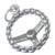 Chain Steering Wheel sterling silver charm .925 x 1 Cars charms