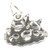 Tea Set sterling silver charm .925 x 1 What time do you take Tea