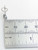 Number 9 Nine sterling silver charm .925 Numbers charms Style 6 side view