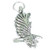 Eagle bird sterling silver charm .925 Eagles Birds charms