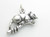 Opossum sterling silver charm .925 x 1 Opossums charms