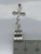 Cross sterling silver dangle bead charm .925 x 1 Beads charms detail
