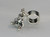 Doll sterling silver Dangle Bead charm Spacer .925 Beads charms size example