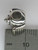 Teapot Bead sterling silver charm Teapots Beads size example