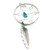 Dreamcatcher sterling silver charm .925 Dream Catcher pendants