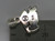 2009 Mortarboard Graduation silver strlng charm .925 Graduate charms side view