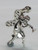 Fairy with trumpet sterling silver charm .925 x 1 Fairys charms