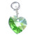 August Birthstone Crystal sterling silver charm .925 x1 Birthstones