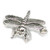 Dragonfly sterling silver charm pendant .925 Dragonflies charms