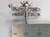 Dragonfly sterling silver charm pendant .925 Dragonflies charms detail