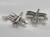 Dragonfly sterling silver charm pendant .925 x 1 Dragonflies charms additional view