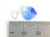 September Birthstone Crystal strlng silver charm .925 Birthstones detail