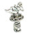 Torch sterling silver charm .925 s Torches charms