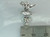 Torch sterling silver charm .925 s Torches charms detail