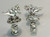 Torch sterling silver charm .925 s Torches charms alternate view