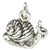 Snail sterling silver charm. Brian .925 x 1 Snails charms
