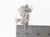 Dragon sterling silver charm .925 Dragons charms B1 side view