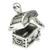 Pirates Treasure chest opening sterling silver charm .925 x 1 Chests