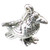 Raven sterling silver charm .925 x 1 Ravens Bird Birds charms