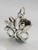 Tulips Flower sterling silver charm .925 Tulip flowers charms additional view