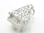 Opening Piano sterling silver charm .925 x 1 Pianos Music charms side view