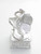 Gramophone sterling silver charm .925 Gramaphone music charms M additional view