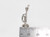 Bugle Horn sterling silver charm .925 Horns Trumpet Bugles charms detail