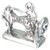 Sewing Machine sterling silver charm .925 x 1 Sew Machines charms image 6