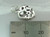 Dad sterling silver charm - small .925 x 1 Dads charms size example