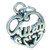 Aunt heart sterling silver charm .925 Aunts Hearts Love charms