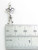 Body Builder sterling silver charm .925 Strongman Bodybuilding charms detail