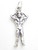 Body Builder sterling silver charm .925 Strongman Bodybuilding charms additional view