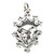 Celtic style sterling silver charm .925 Celt Celts charms