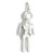 Rag Doll sterling silver charm .925 x 1 Raggy Dolls charms