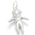 Rag Doll sterling silver charm .925 Raggy Dolls charms A1